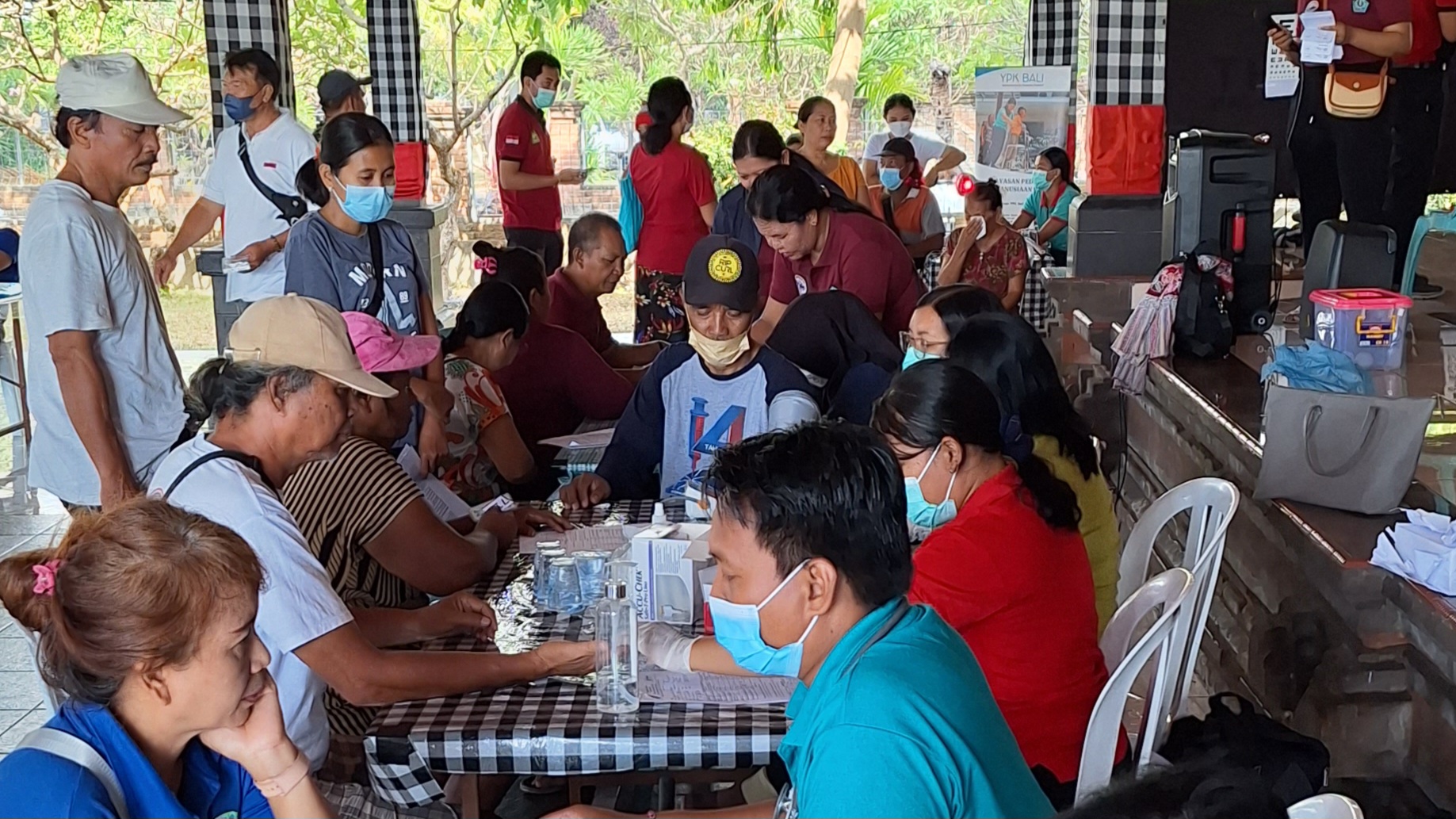 Bekerjasama dengan Dinas Kesehatan, Kelurahan Panjer Gelar Safari Kesehatan