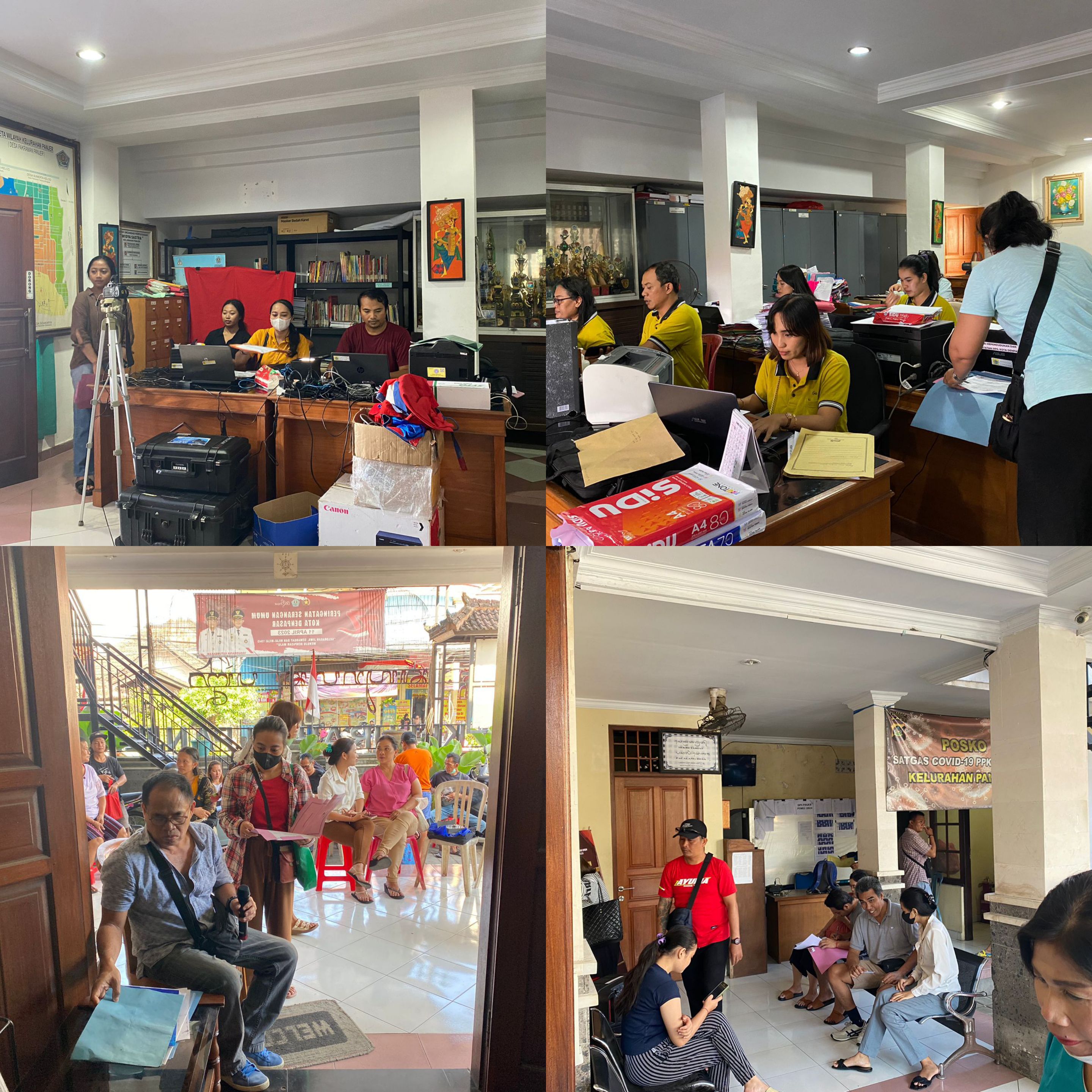 Disdukcapil Kota Denpasar Gelar Program JB Pelangi di Kelurahan Panjer