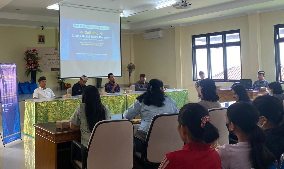 DTIK Festival 2024, Kelurahan Panjer Sosialisasi Literasi Digital